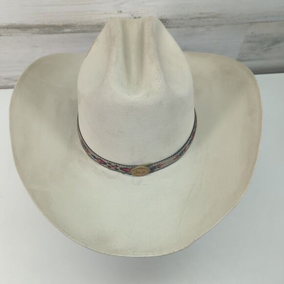 Ojeda Hats 7 1/8 Usa 57 Mex Cowboy Hat Somos Tu Sombra! Made In Mexico - Picture 2 of 16